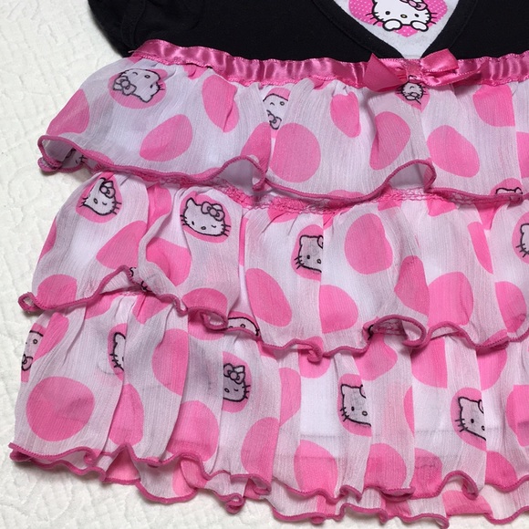 18m (3/$20) Hello Kitty Frilly Dress/Top - Picture 4 of 15